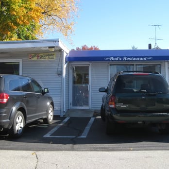 Bud's Restaurant - two cars parked in a parking lot - Breakfast & Brunch Near Me - Nashua, New Hampshire Bud's Restaurant - two cars parked in a parking lot - Breakfast & Brunch Near Me - Nashua, New Hampshire