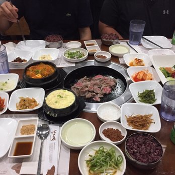 Hahm Ji Bach - Full table - Korean Near Me - Flushing, New York Hahm Ji Bach - Full table - Korean Near Me - Flushing, New York