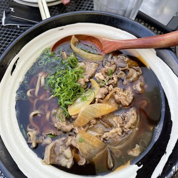 Zigu - Beef Sukiyaki Soba noodle - Seafood Near Me - Honolulu, Hawaii