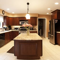 Armbrecht Carpentry - Full Renovated Kitchen with Island