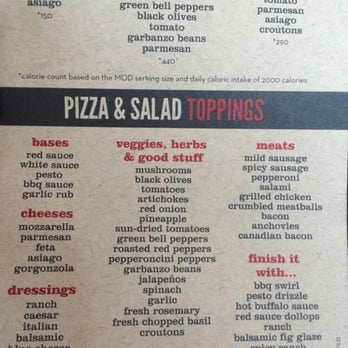 MOD Pizza - Pizza Near Me - Gilbert, Arizona