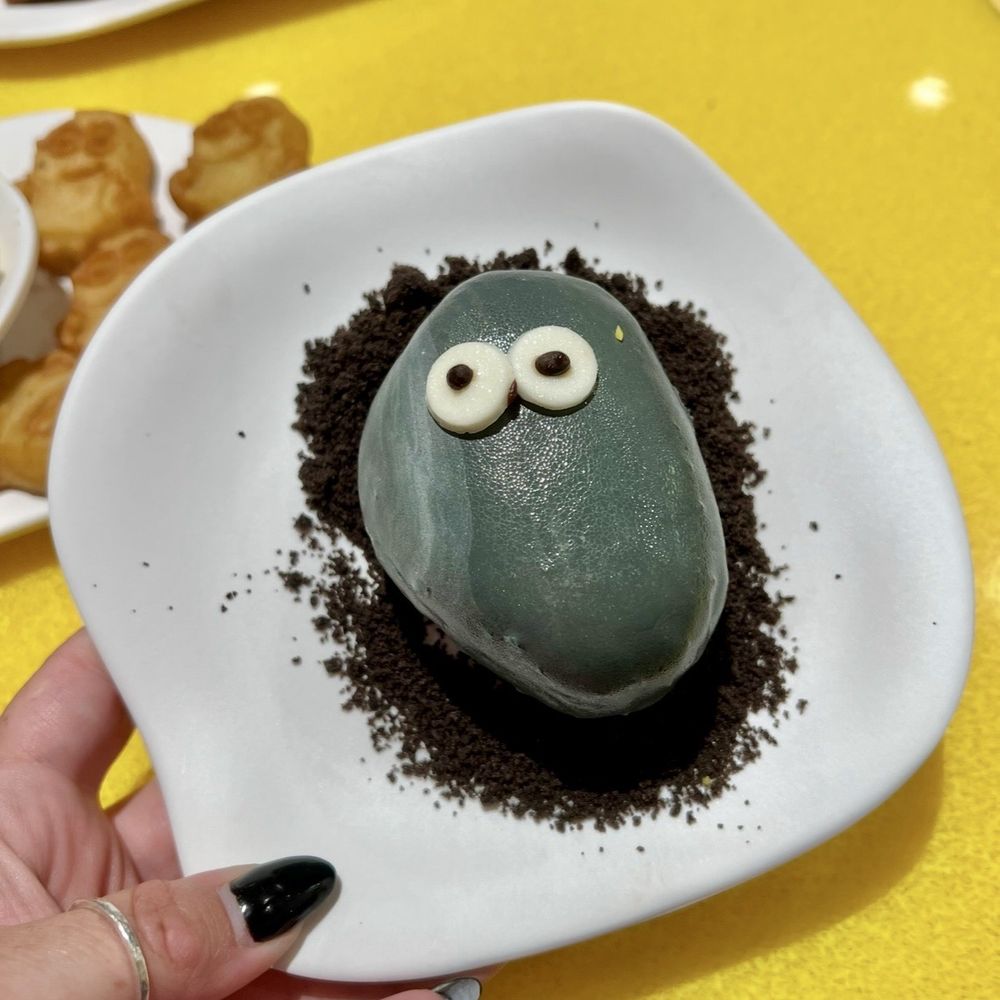 Illumination’s Minion Cafe - Otto's pet rock! So yummy!!! - New American Near Me - Orlando, Florida Illumination’s Minion Cafe - Otto's pet rock! So yummy!!! - New American Near Me - Orlando, Florida