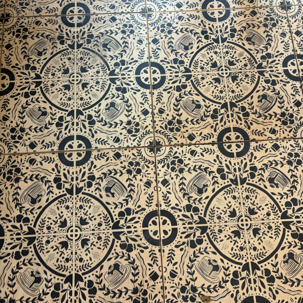 Pancake Social - Pancake tile floor - Pancakes Near Me - Atlanta, Georgia