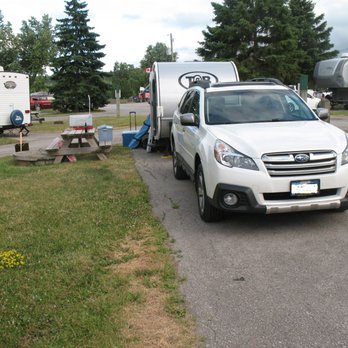 Milton Heights Campground - paved site pad w/picnic table + fire ring - Campgrounds Near Me - Milton, Ontario Milton Heights Campground - paved site pad w/picnic table + fire ring - Campgrounds Near Me - Milton, Ontario