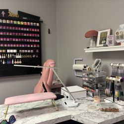 A Nail Affair by Haley B - Desk