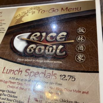 Rice Bowl - Chinese Near Me - Bakersfield, California Rice Bowl - Chinese Near Me - Bakersfield, California
