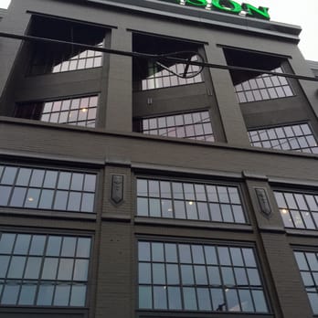 Filson - Facade of flagship store on 1st Ave S. - Luggage Near Me - Seattle, Washington Filson - Facade of flagship store on 1st Ave S. - Luggage Near Me - Seattle, Washington