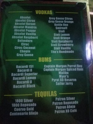Menu photo 5 The Billiard Club Miami Lakes, FL