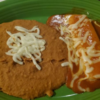 Los Cabos Mexican Grill and Cantina - Refried beans and cheese enchilada - Steakhouses Near Me - Surfside Beach, South Carolina