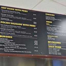 Menu Menu