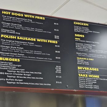 Al's Beef - Menu - Sandwiches Near Me - Chicago, Illinois