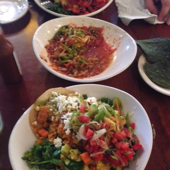 Salsa's - Veggie enchiladas, steak enchiladas, & trio of salsa - Mexican Near Me - Asheville, North Carolina