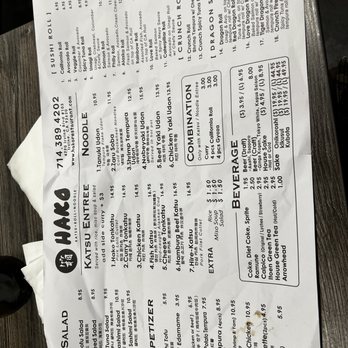 Hako - Menu - Sushi Bars Near Me - Irvine, California Hako - Menu - Sushi Bars Near Me - Irvine, California