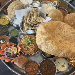 Maharaja thali - 100% worth trying once in your life