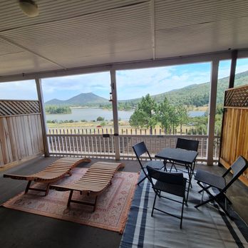 Quiet Mind Mountain Retreat - Balcony view from our room - Day Spas Near Me - Julian, California Quiet Mind Mountain Retreat - Balcony view from our room - Day Spas Near Me - Julian, California