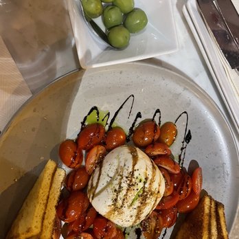 Webster’s Wine Bar - Caprese salad and olives - Wine Bars Near Me - Chicago, Illinois