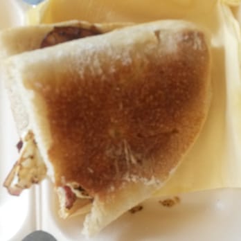 Barbakan Delicatessen - Bacon and egg ciabatta - April 2014 - £3.75 - Bakeries Near Me - Manchester, XGM