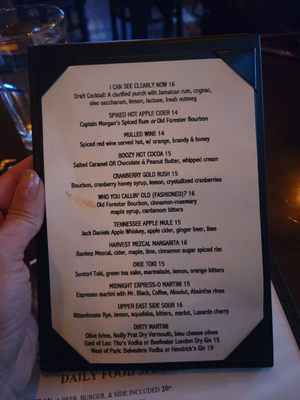 Menu photo 3 Third Avenue Ale House New York, NY