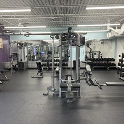 Anytime Fitness - Half of back weight room