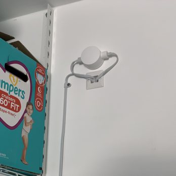 Hi Solutions So Cal - Inside of garage where camera wires exit and run down to power outlet. Camera wire is neatly pinned against wall. - Home Automation Near Me - Temecula, California Hi Solutions So Cal - Inside of garage where camera wires exit and run down to power outlet. Camera wire is neatly pinned against wall. - Home Automation Near Me - Temecula, California