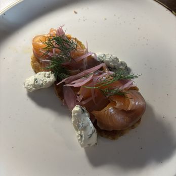 Fat Duck Tavern - Gravlax rosti - American Near Me - Madison, Connecticut