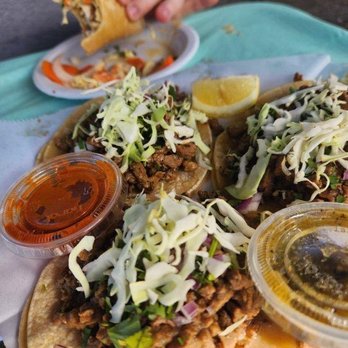 Si Si’s Tacos - Steak tacos okurrrr we don't eat pork or chicken so awesome they had steak or beef choices! - Tacos Near Me - Keaau, Hawaii Si Si’s Tacos - Steak tacos okurrrr we don't eat pork or chicken so awesome they had steak or beef choices! - Tacos Near Me - Keaau, Hawaii