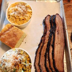Badlands BBQ - My delicious brisket lunch!!