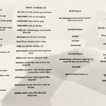 Cleaver & Cocktail - Drink menu! - New American Near Me - St. Louis, Missouri Cleaver & Cocktail - Drink menu! - New American Near Me - St. Louis, Missouri