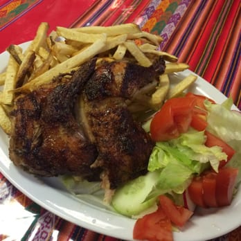 El Inka - Yum! Wish we ordered a whole chicken instead of half! - Latin American Near Me - Portland, Oregon