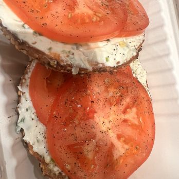 Apollo Bagels - Tomato bagel - Bagels Near Me - New York, New York