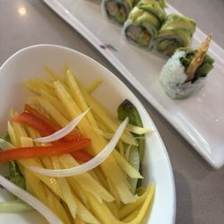 Spring Sushi - Mango Salad Green Dragon Roll [8pc]