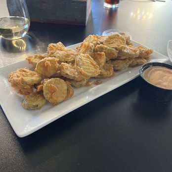 The Keg - The fantastic fried pickles!!! Awesome! - Pizza Near Me - Graytown, Ohio