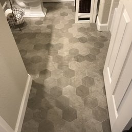 Bathroom tiles look great now! Bathroom tiles look great now!