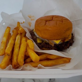 Peekaboo - Double SmashBurger & Fries. - Burgers Near Me - Boca Raton, Florida