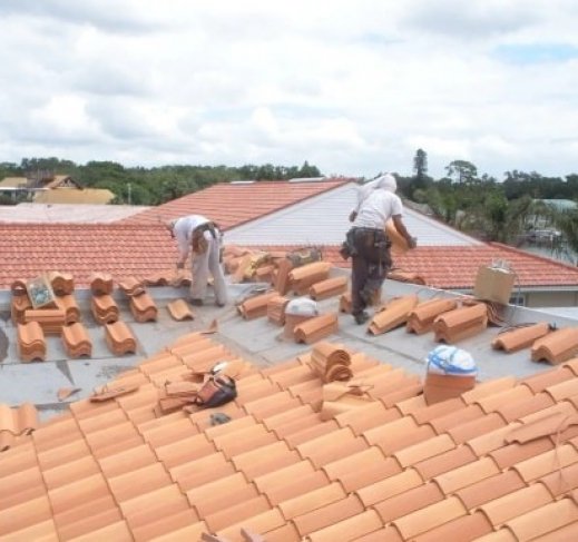 Slide of Houston Roof Replacement