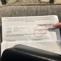 This is proof of my ordered date and the voided date