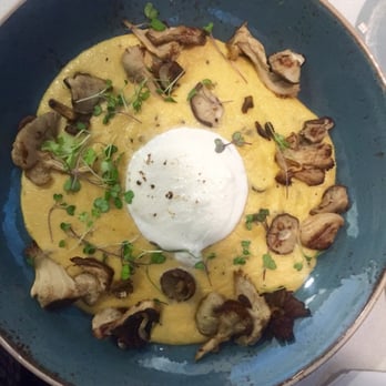 Manna Restaurant - Polenta Al Tartufo // truffled polenta, burrata, roasted mushrooms - New American Near Me - Castle Rock, Colorado