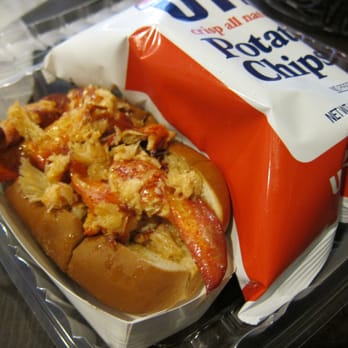 Pauli's - lobsta roll with hot butter and potato chips - Sandwiches Near Me - Boston, Massachusetts Pauli's - lobsta roll with hot butter and potato chips - Sandwiches Near Me - Boston, Massachusetts