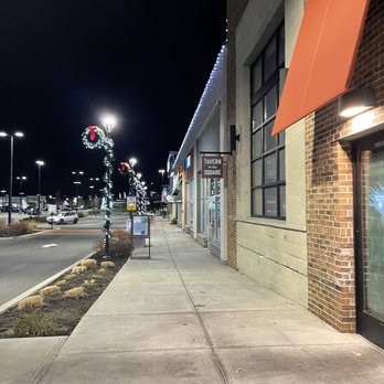 Tavern in the Square - Outside sidewalk - New American Near Me - Cranston, Rhode Island