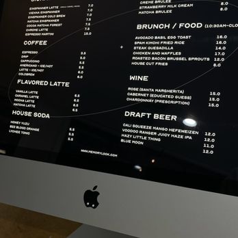 Memorylook - the menu - Coffee & Tea Near Me - Los Angeles, California Memorylook - the menu - Coffee & Tea Near Me - Los Angeles, California