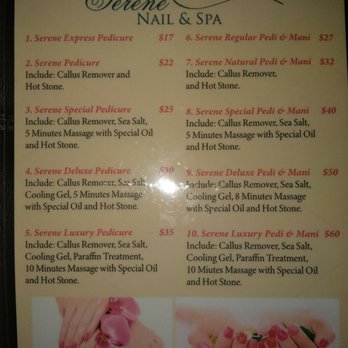 Serene Nails & Spa - Pricing - Waxing Near Me - Costa Mesa, California Serene Nails & Spa - Pricing - Waxing Near Me - Costa Mesa, California