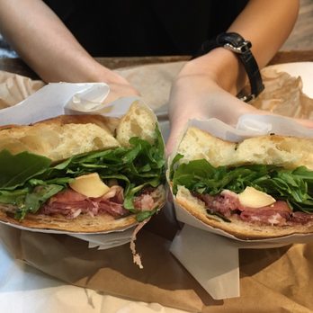 Ground Support - Prosciutto panini - Coffee & Tea Near Me - New York, New York