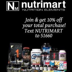 Nutrimart - Join our Nutrimart text data base for the latest specials