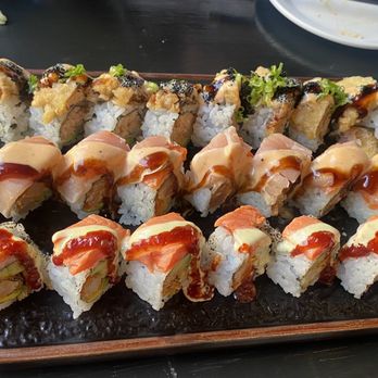 NUBO Kitchen + Bar - 3 kinds of sushi - Japanese Near Me - Victoria, British Columbia
