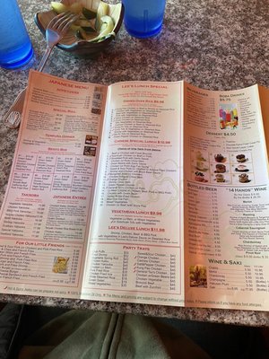 Menu photo 2 Lee's Chinese Restaurant Lincoln City, OR Menu photo 2 Lee's Chinese Restaurant Lincoln City, OR