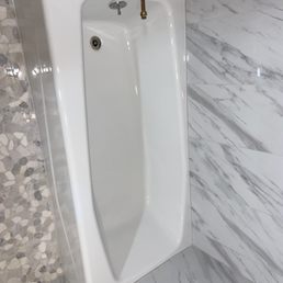 Refinished tub