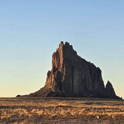Shiprock Monadnock Rock Formation