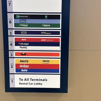 Avis Rent a Car - Take elevator to 4th floor - Car Rental Near Me - San Jose, California