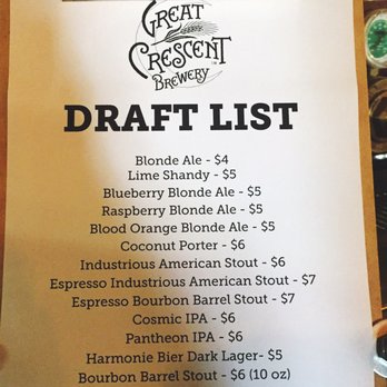 Great Crescent Brewery - Breweries Near Me - Aurora, Indiana