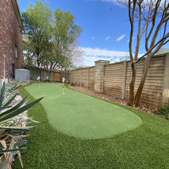 Smart Turf Artificial Grass - Backyard putting green - Artificial Turf Near Me - Pflugerville, Texas Smart Turf Artificial Grass - Backyard putting green - Artificial Turf Near Me - Pflugerville, Texas